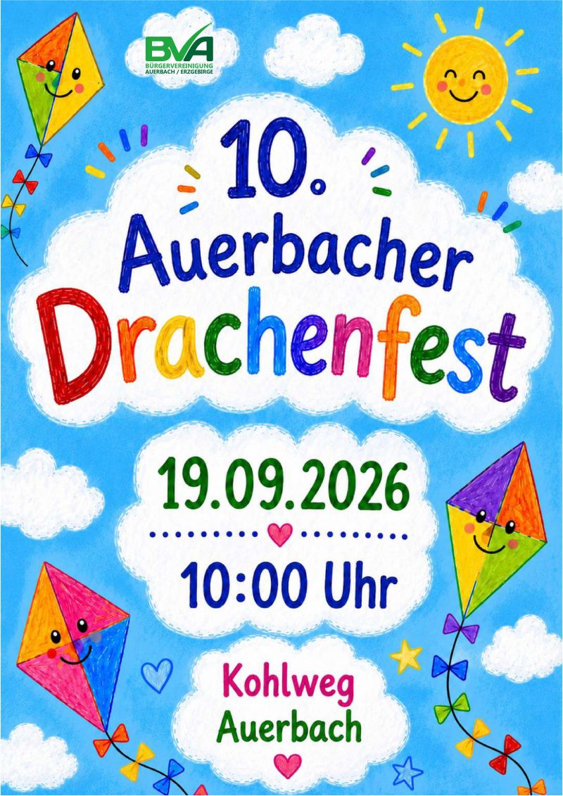BVA Plakat Drachenfest am 19 09 2026