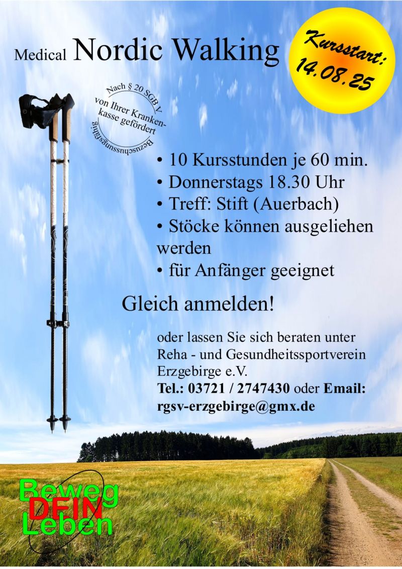 Nordic Walking am 14 08 2025