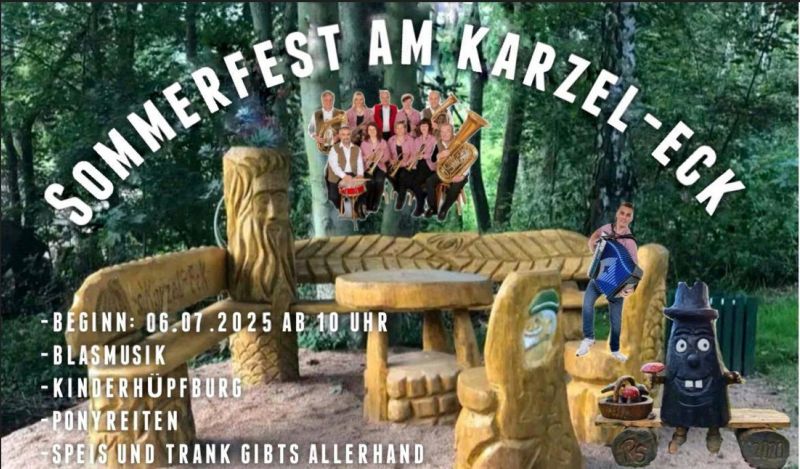 Plakat Karzleck am 06 07 2025