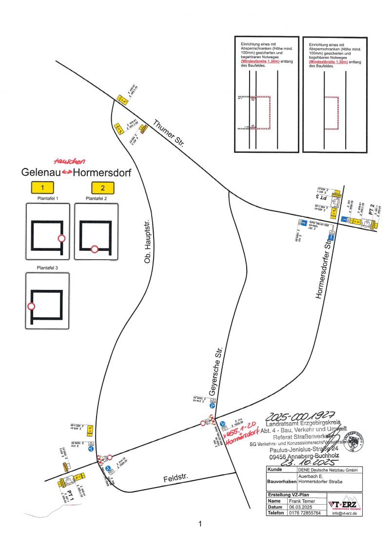VZP Umleitung Hormersdorfer Strjpg